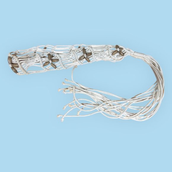 Boho Macrame and Beaded Belt‎ - Picture 1 of 4